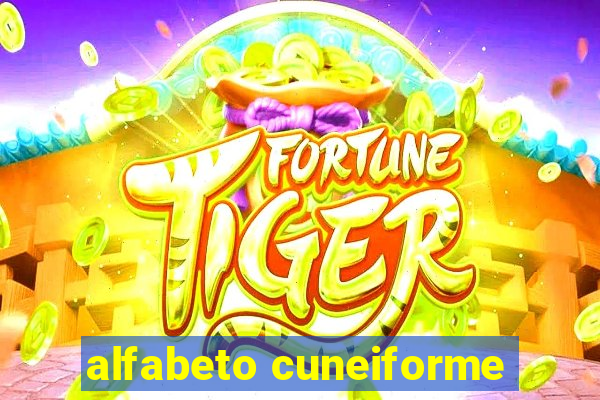 alfabeto cuneiforme